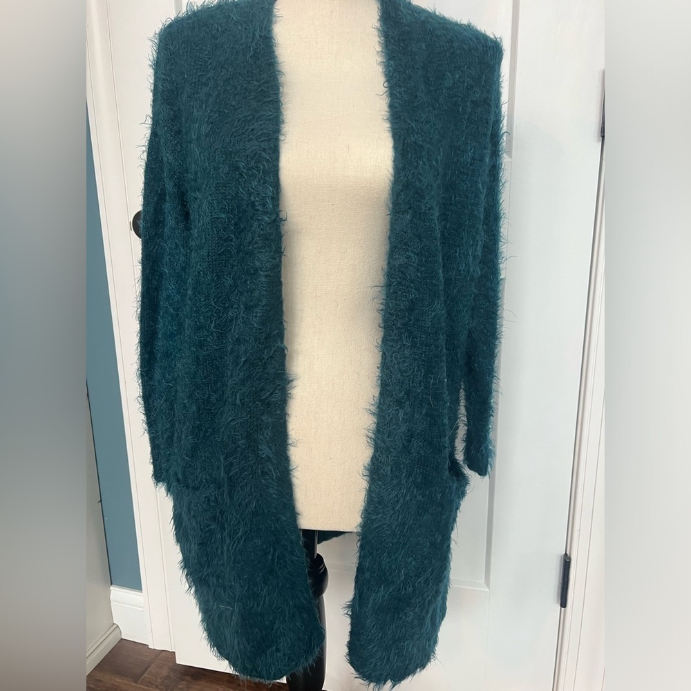 Super soft/ angora appearance women’s cardigan